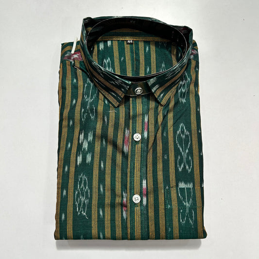 Odisha Handloom Traditinal design sambalpuri half shirt
