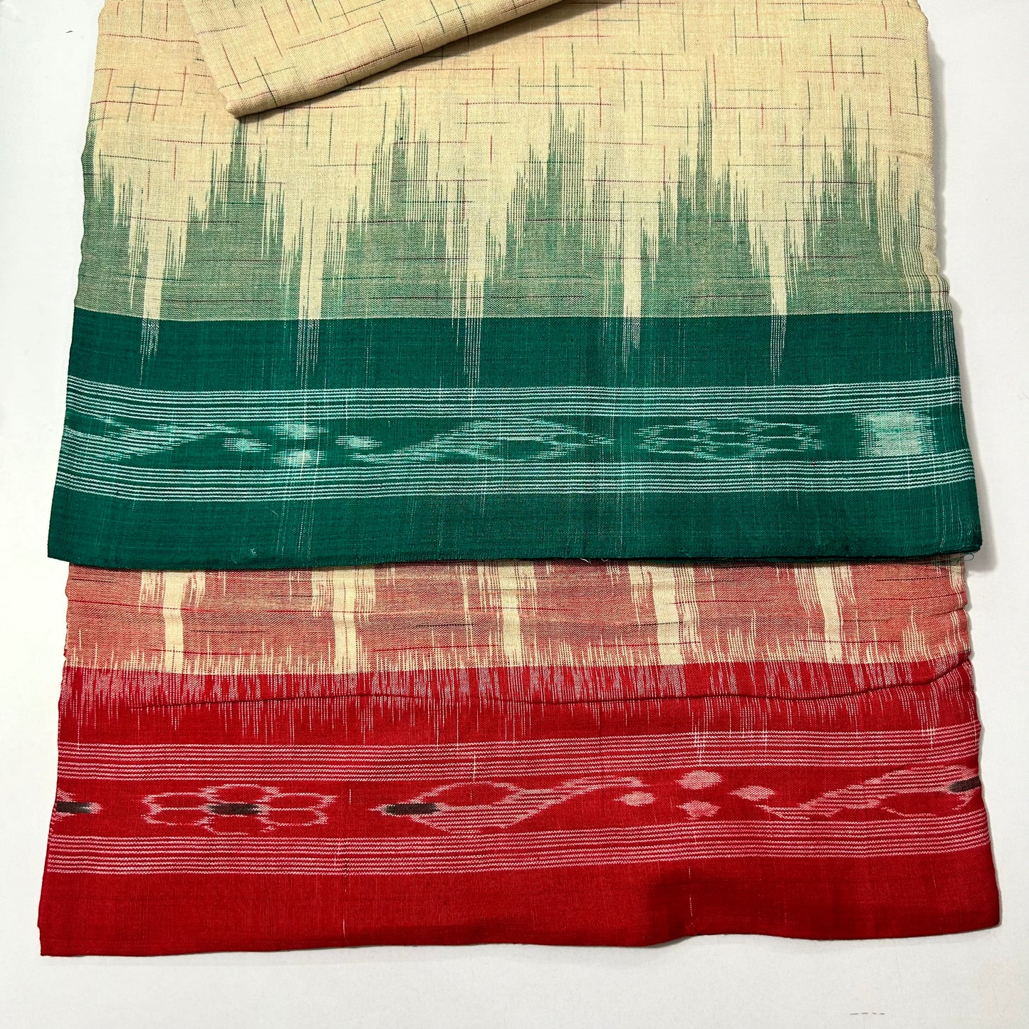 Odisha Handloom Double color Ikat nuapatna handloom saree for teachers