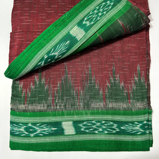 Buy Odisha cotton saree sourced from most famous handloom weaving hub nuapatna
