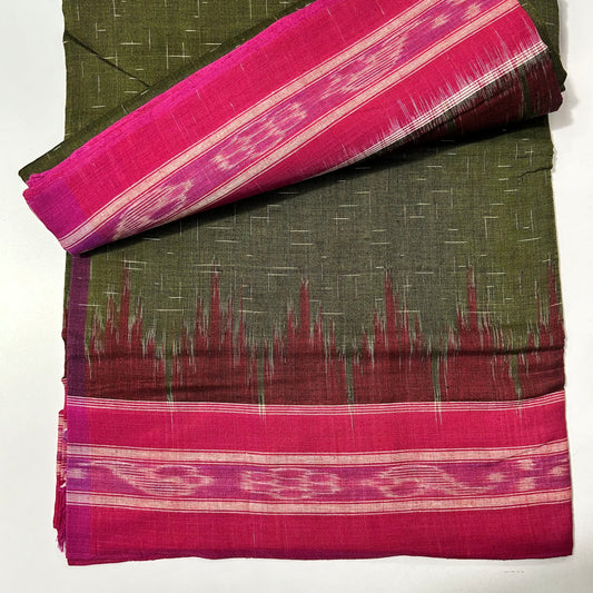 Buy best quality odisha handloom nuapatna jharana cotton saree from athgarh