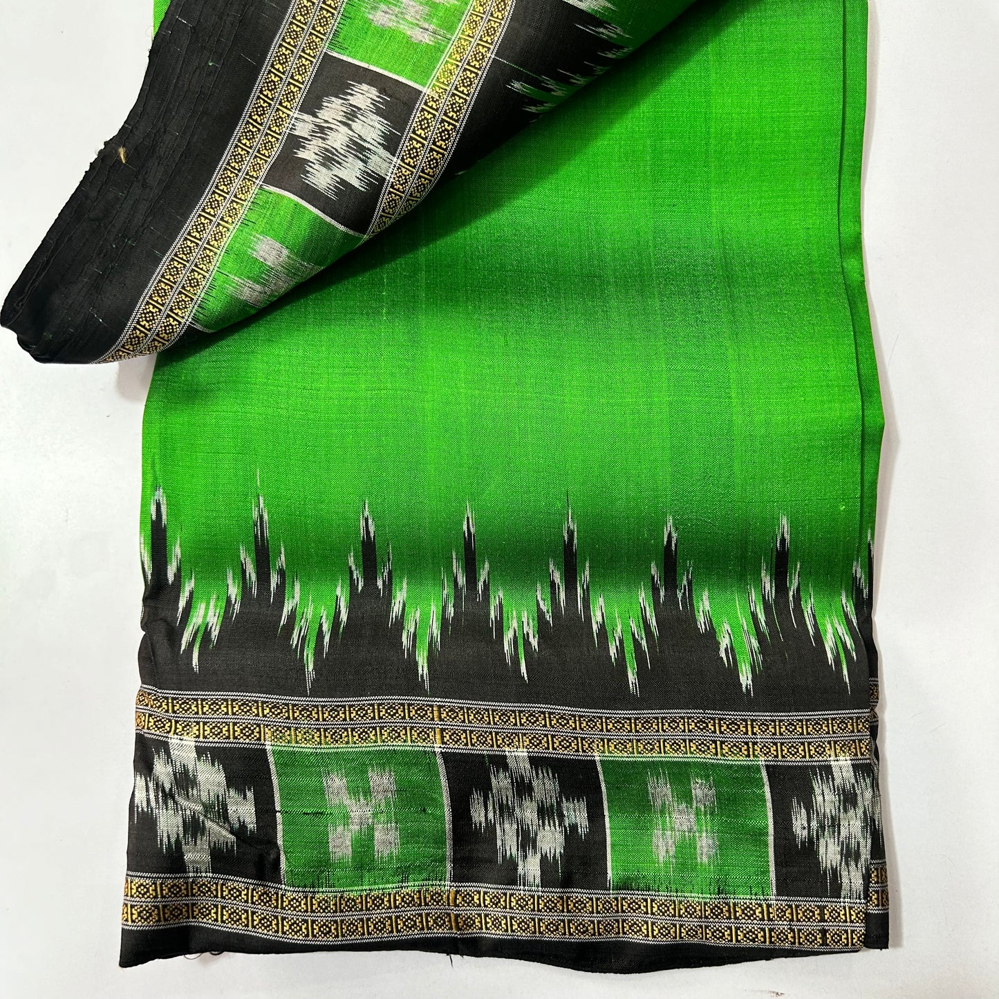 Odisha Handloom traditional handwoven ikat silk saree or sari (locally called sadhi)