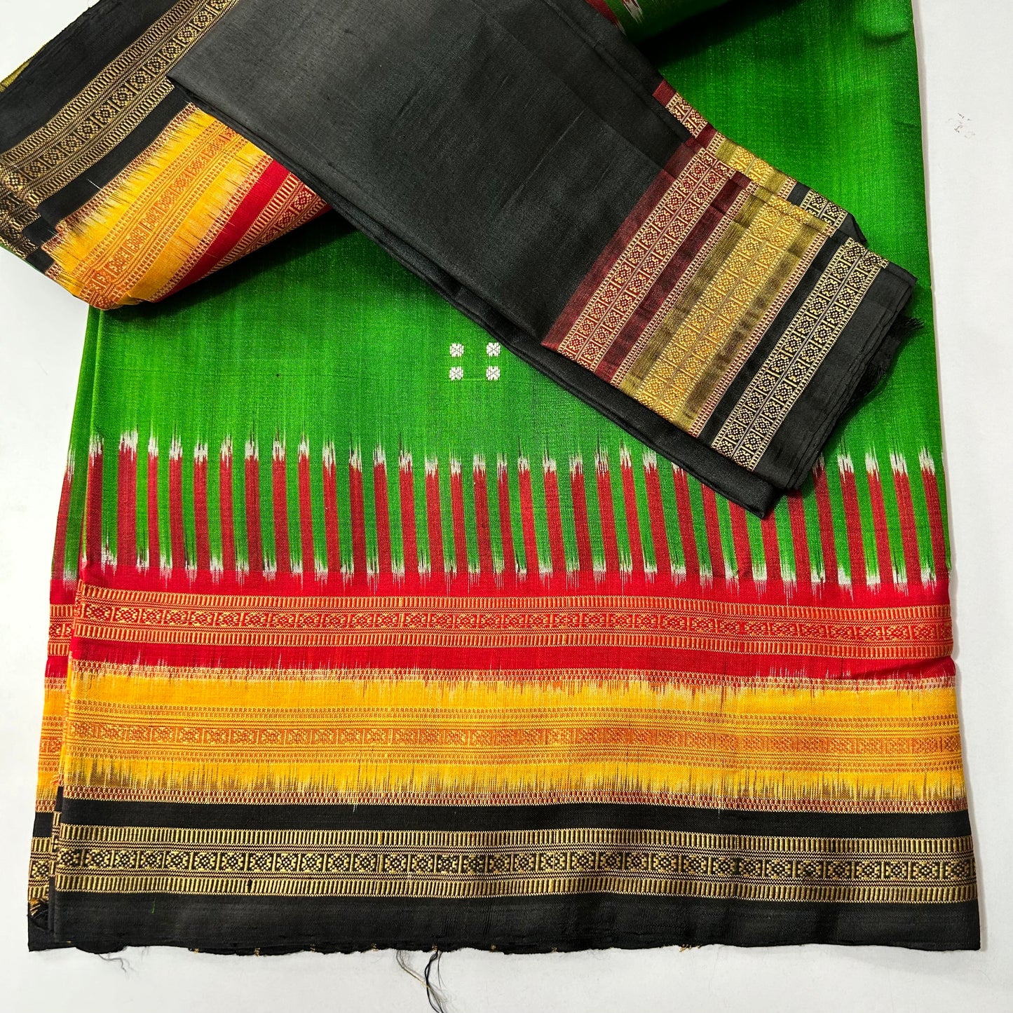 Odisha handloom khandua pata kathifera design nuapatna pure silk Saree