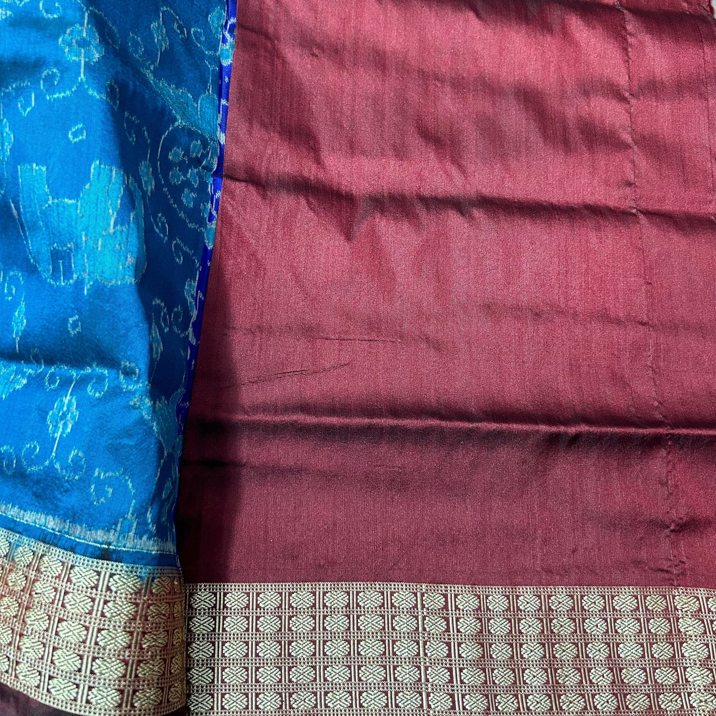 Odisha Handloom Sambalpuri Silk New Pattern handwoven Saree for Marriage Parties