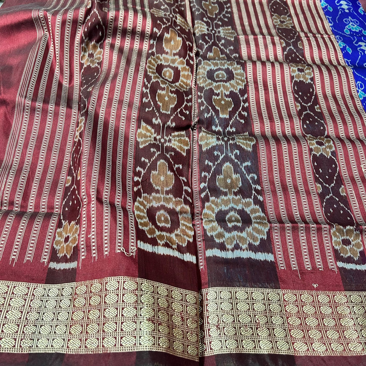 Odisha Handloom Sambalpuri Silk New Pattern handwoven Saree for Marriage Parties