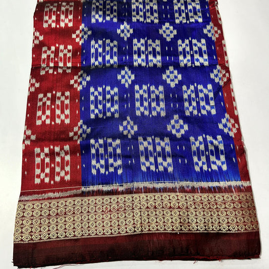 Buy Odisha Sambalpuri Handloom Silk Pasapalli design Saree from Bargarh
