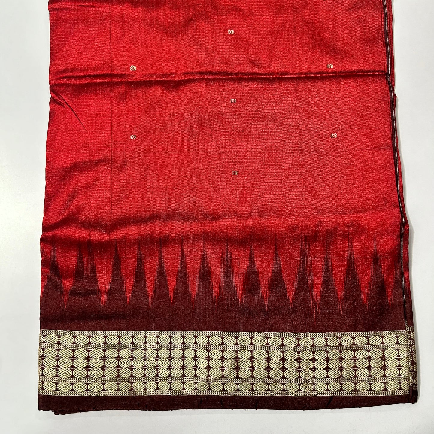 Buy Bomkai Odisha Handloom Pure Silk Sonepuri Saree from New Collection