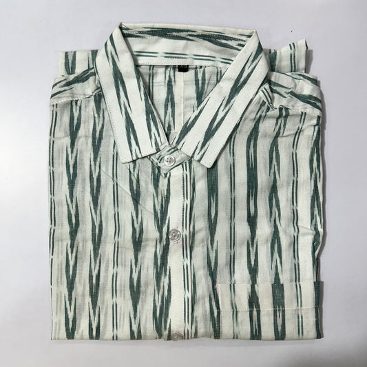 Odisha Handloom Sambalpuri Cotton Pure half Shirt | Cheapest Shirts Collection
