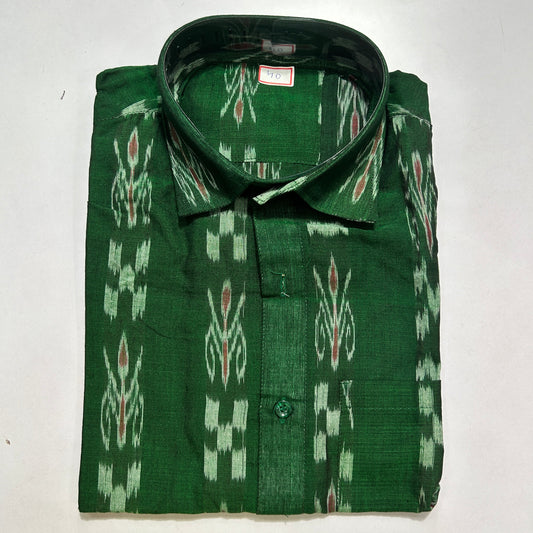 Men's Odisha Nuapatna Handloom Cotton Half Shirt from Latest design Collection