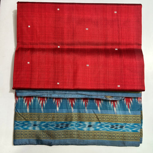 Khandua Pata Sari : Odisha handloom Pure Silk Nuapatna Ikat Saree for Women