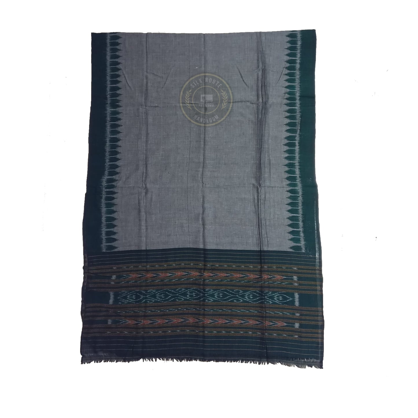 Traditional Odisha handloom Sambalpuri cotton dupatta for festive occasions