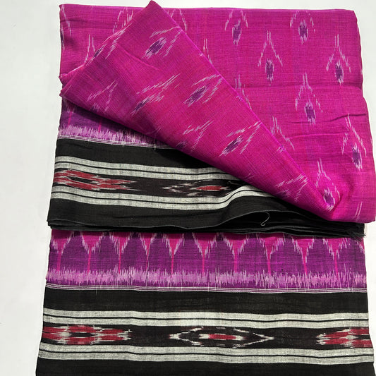 Odisha handloom pure cotton nuapatna bandha saree for gift to mother