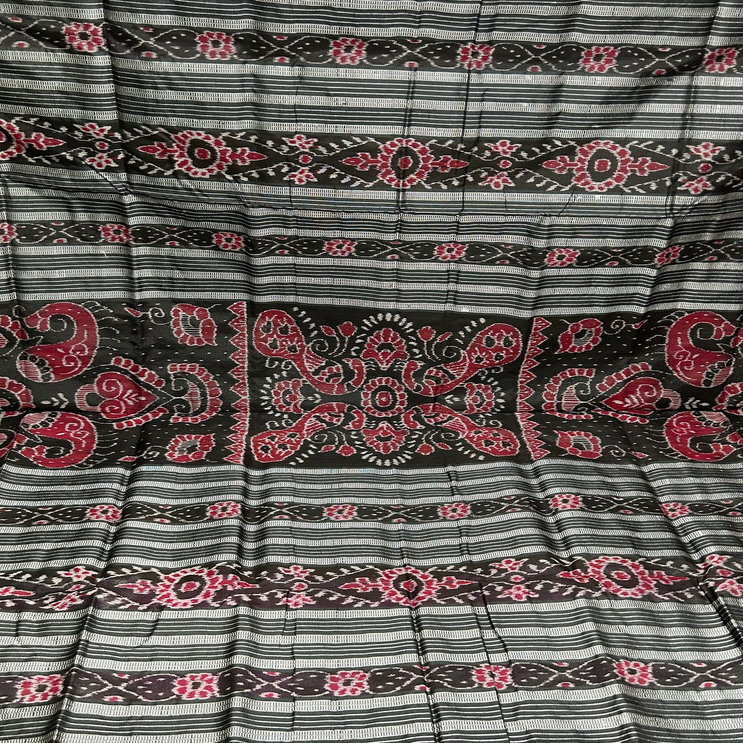 Premium Most unique design Odisha Sambalpuri Handloom Silk Saree for festivals