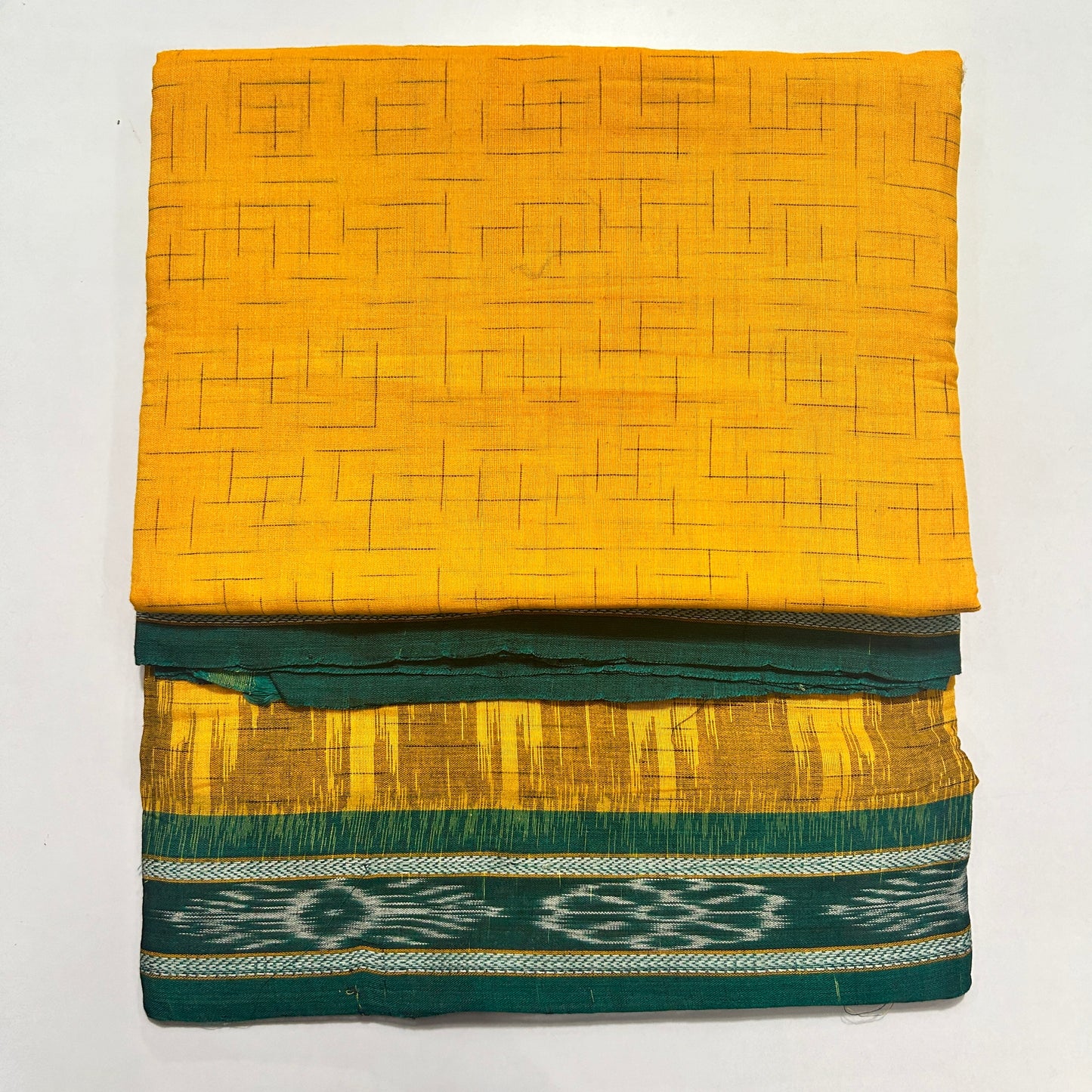 Odisha Handloom Ikkat cotton nuapatna design Jharana Saree for Daily Use