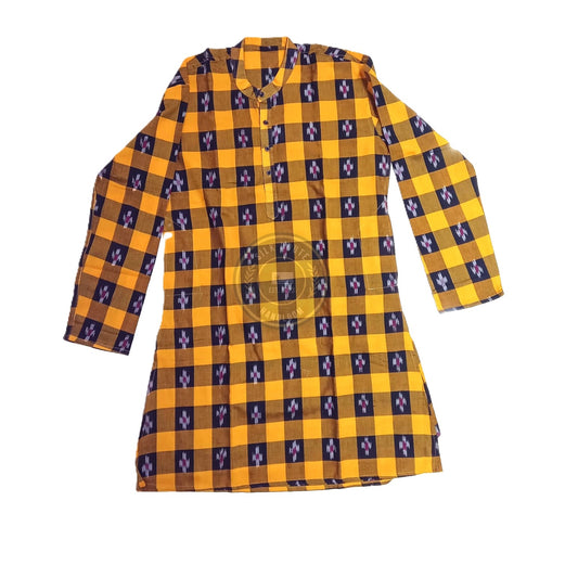 Buy New Unique Design Ikat handloom Odisha Nuapatna Kurta for Men at best Price