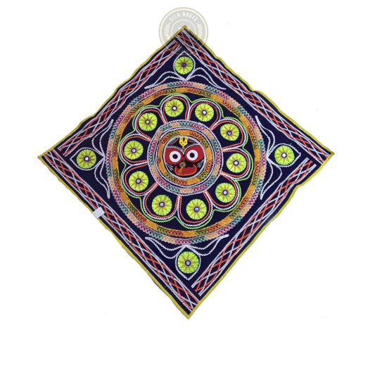 Handmade Odisha Pipili applique Chandua handicraft for home and puja decor