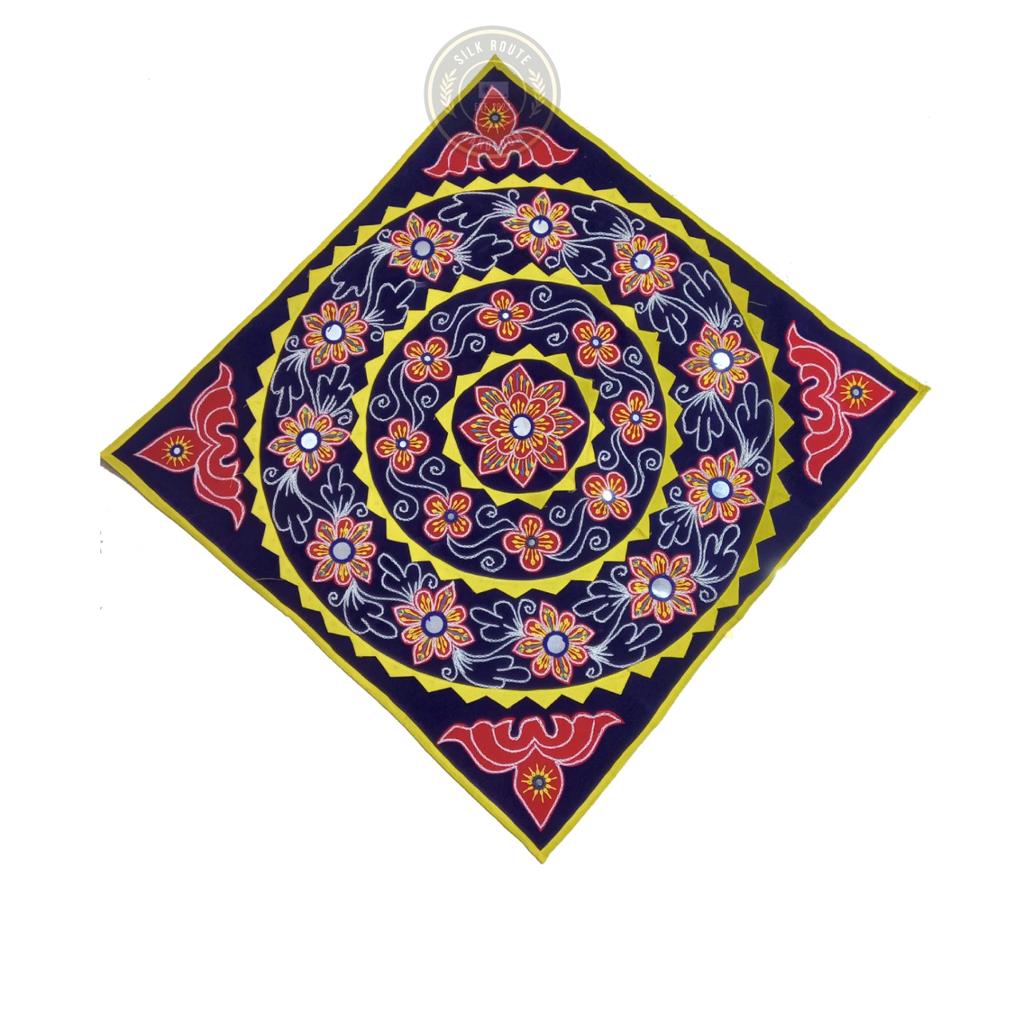 Authentic Odisha Pipili applique handicraft Chandua for mandir decoration