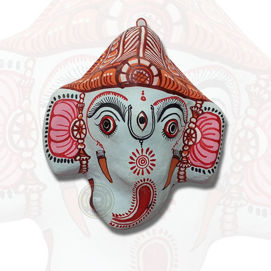 Bring home divine Odisha craftsmanship with this handicraft hand-painted Ganesha wall hanging—buy now.