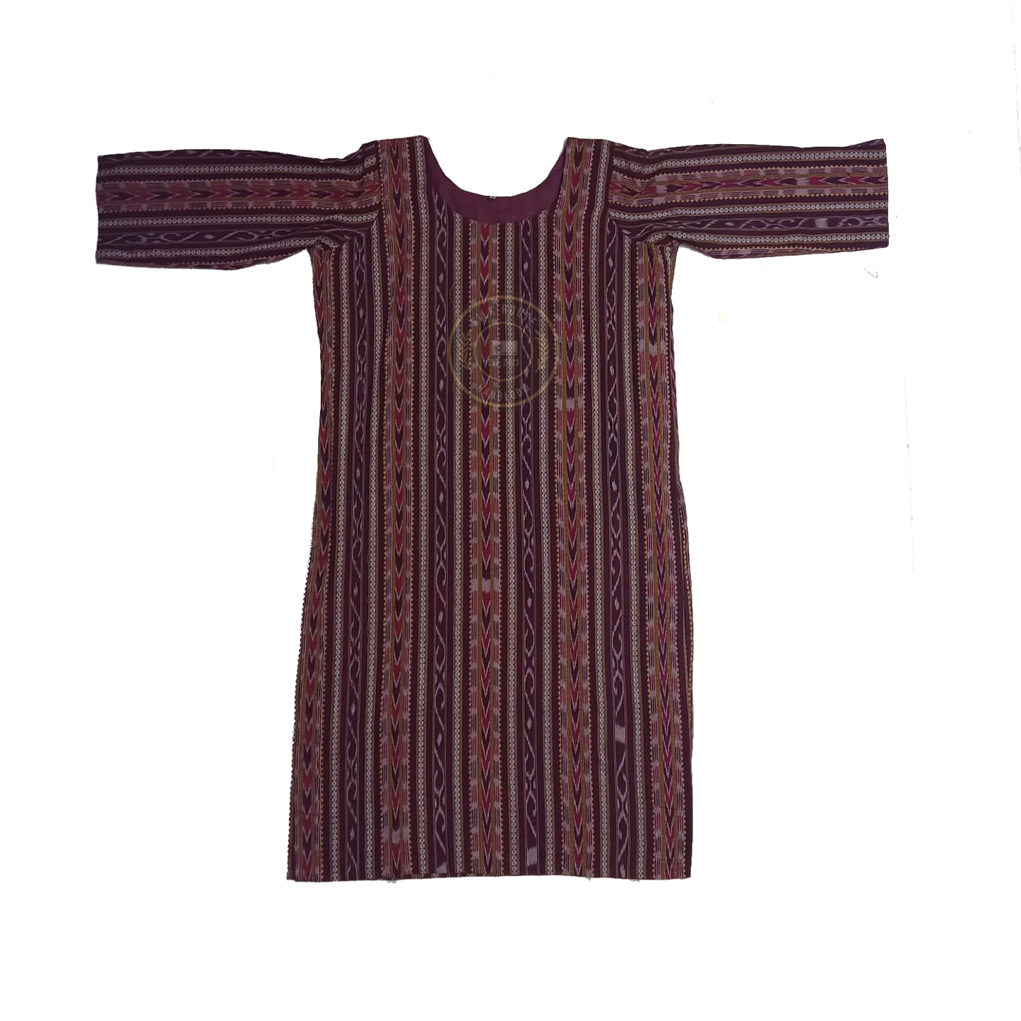 Odisha Sambalpuri handloom cotton ikat kurti for girl at affordable price