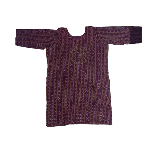 Odisha handloom Sambalpuri bandha cotton ikat kurti for girl for daily use