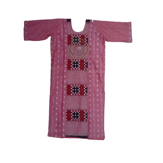 Odisha Sambalpuri cotton ikat handloom kurti for girls for daily use