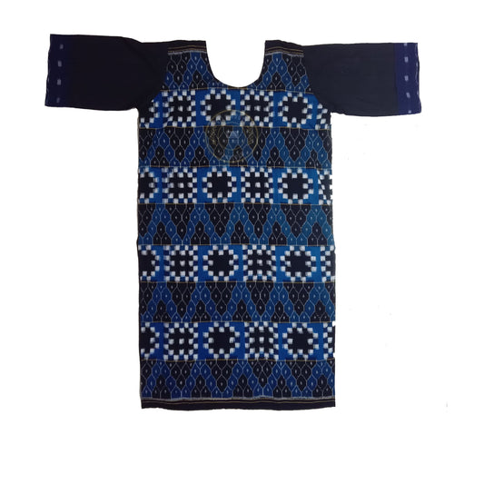 Odisha Sambalpuri ethnic cotton handloom kurti for casual occasions