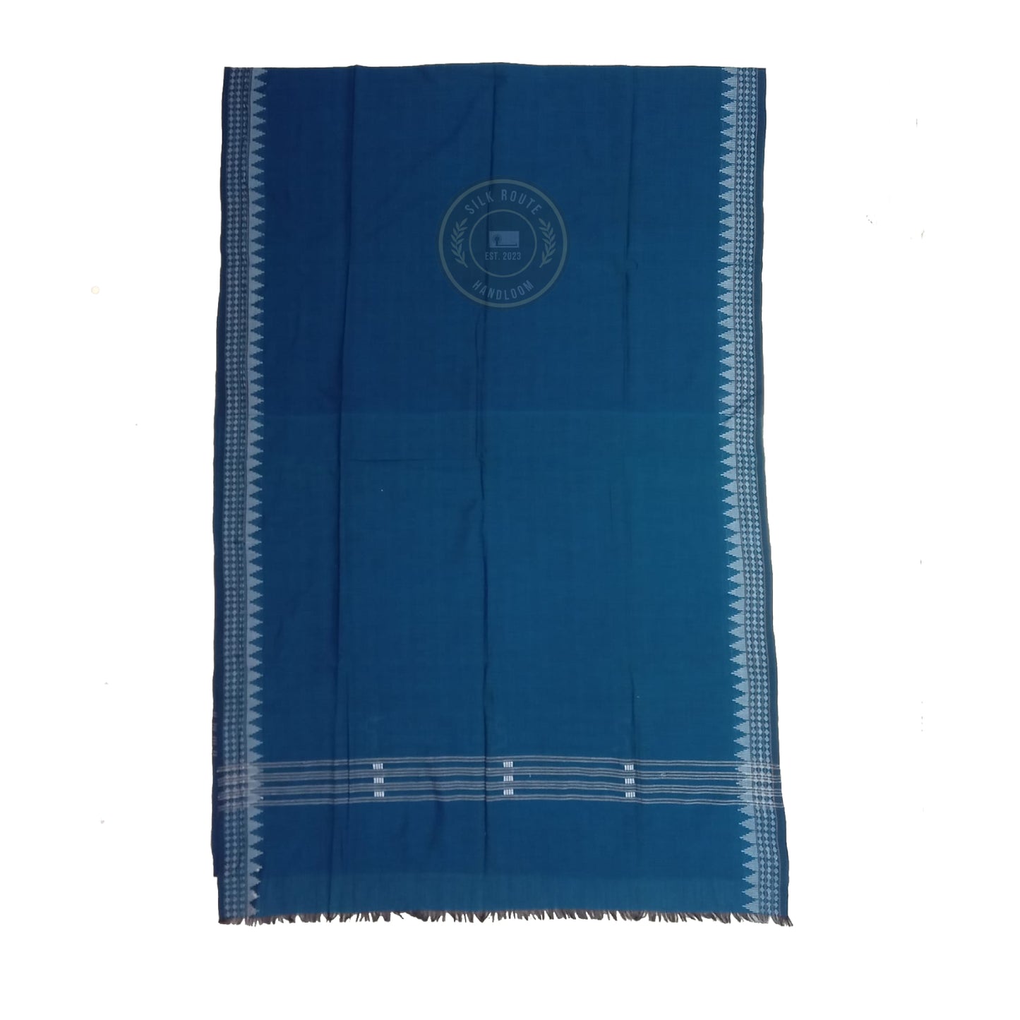 Minimal design Odisha Sambalpuri handloom cotton dupatta for office wear