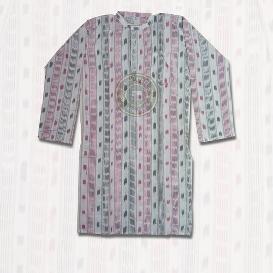Odisha Sambalpuri handloom cotton kurta for men with modern look