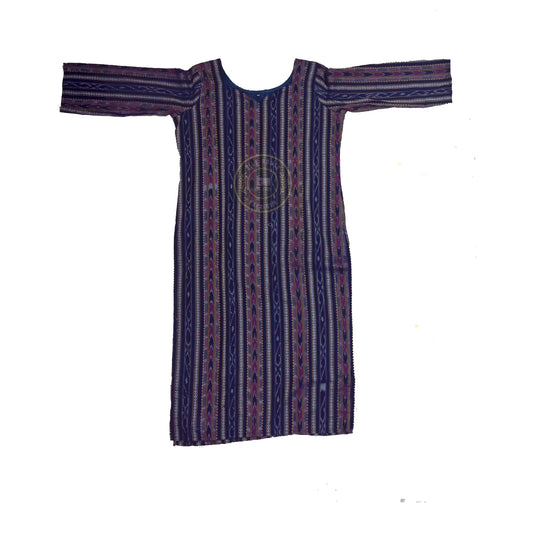 Elegant Odisha Sambalpuri ikat cotton handloom kurti for girl at best price