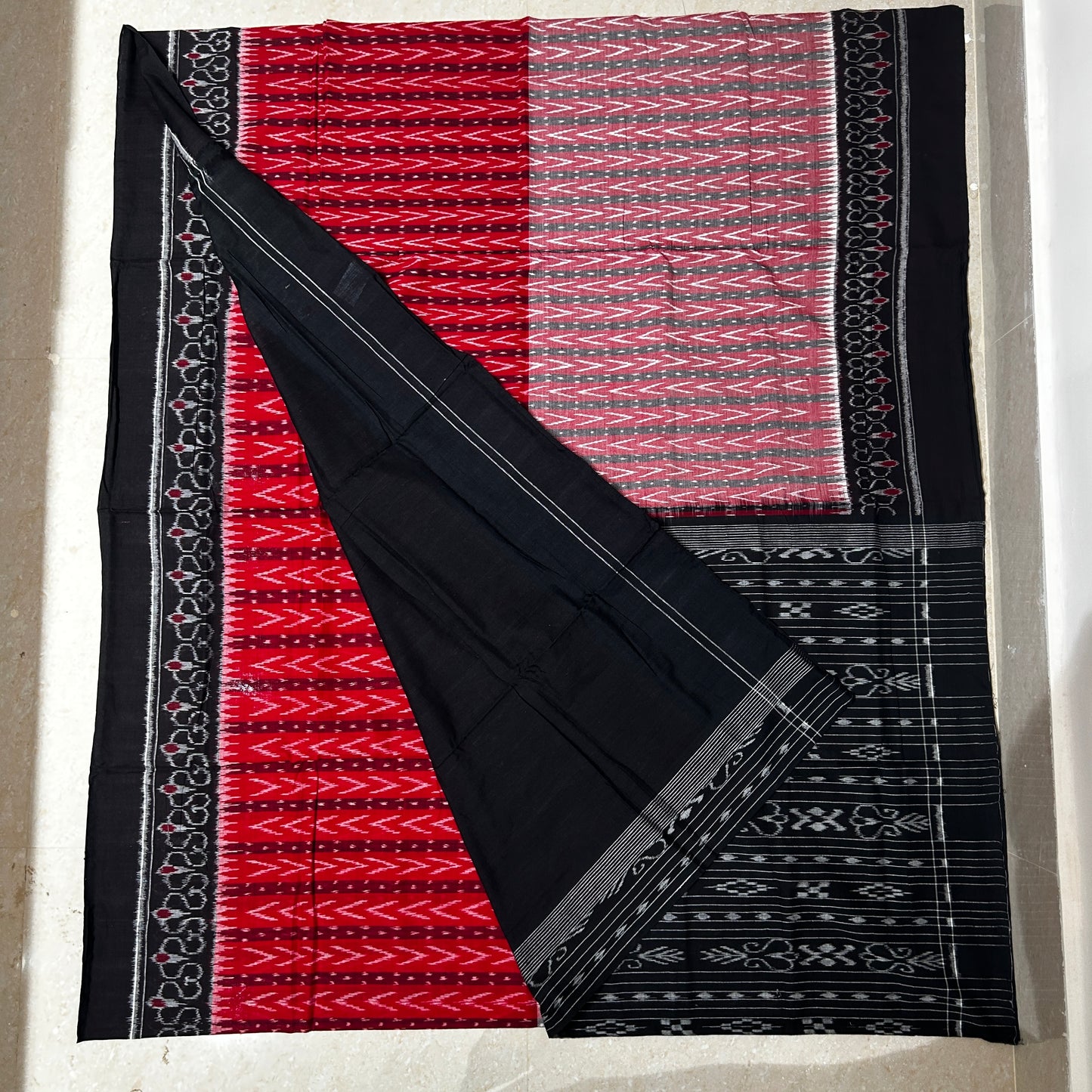 Odisha Handloom embroidery Bomkai design sambalpuri cotton saree