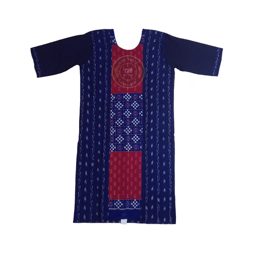 Odisha handloom Sambalpuri cotton kurti for girls for everyday comfort