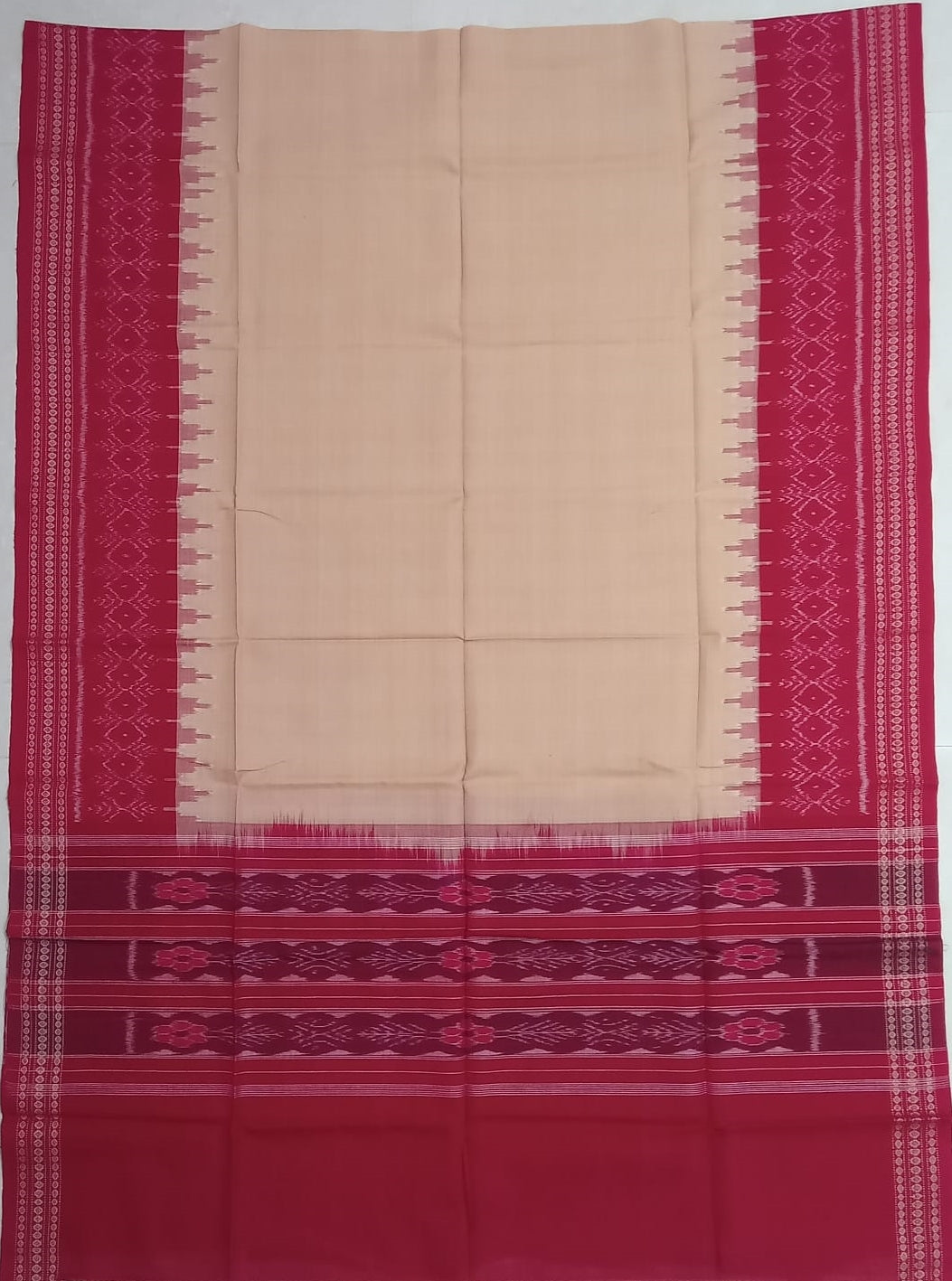 Buy authentic sambalpuri handloom ikat cotton dupatta from odisha for girls