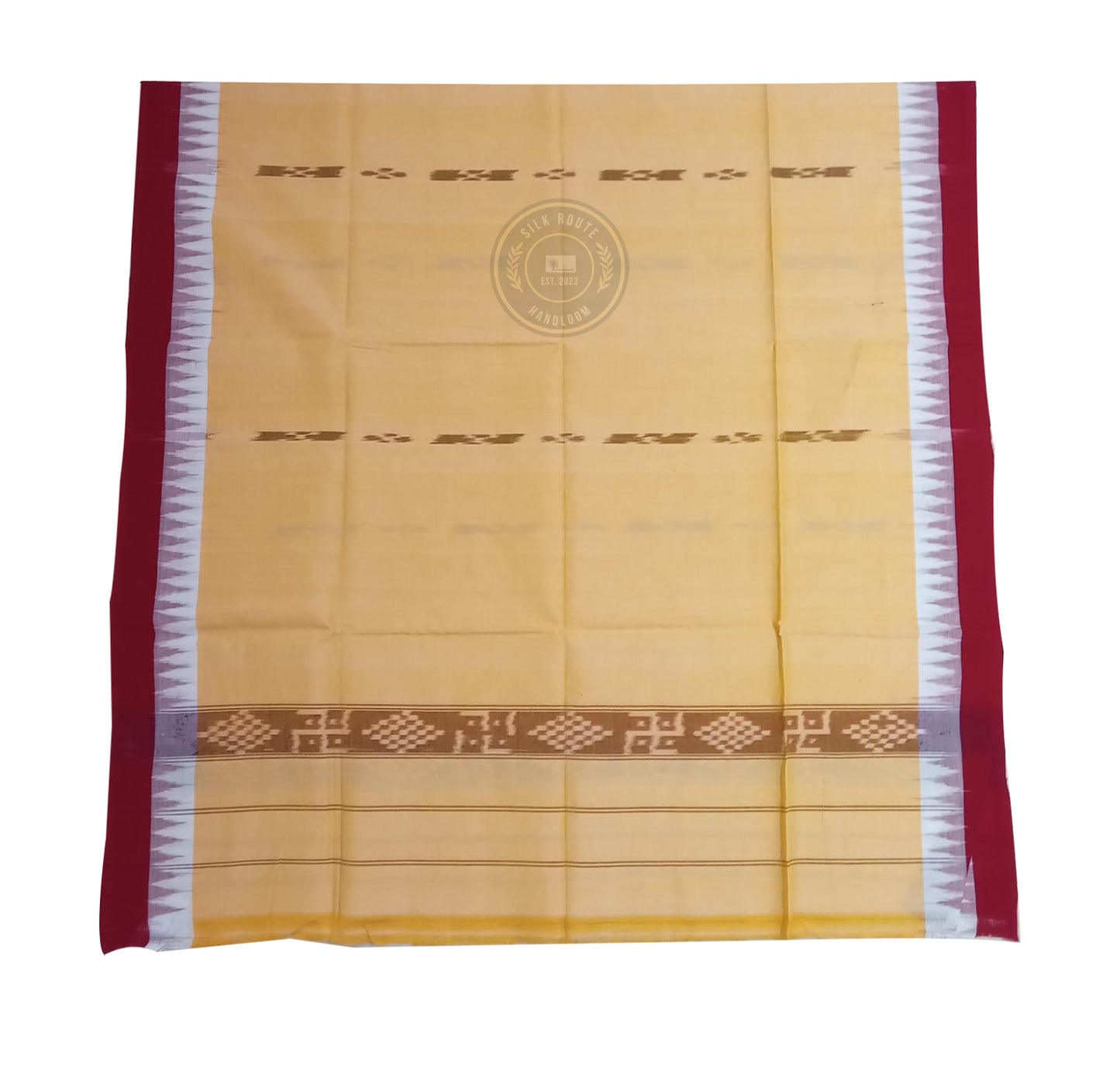 Odisha Sambalpuri cotton ikat handloom towel Gamucha for men at best price.