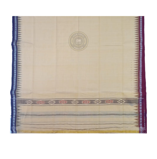 For men Odisha Sambalpuri handloom cotton towel ikat Gamucha – soft and durable daily use