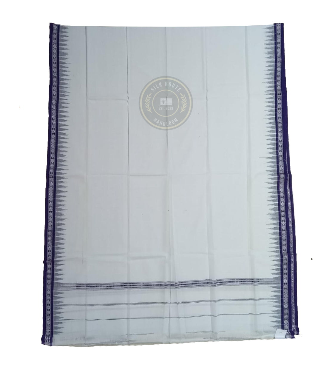 Men’s Odisha Sambalpuri cotton ikat handloom Gamucha for bath and puja use.