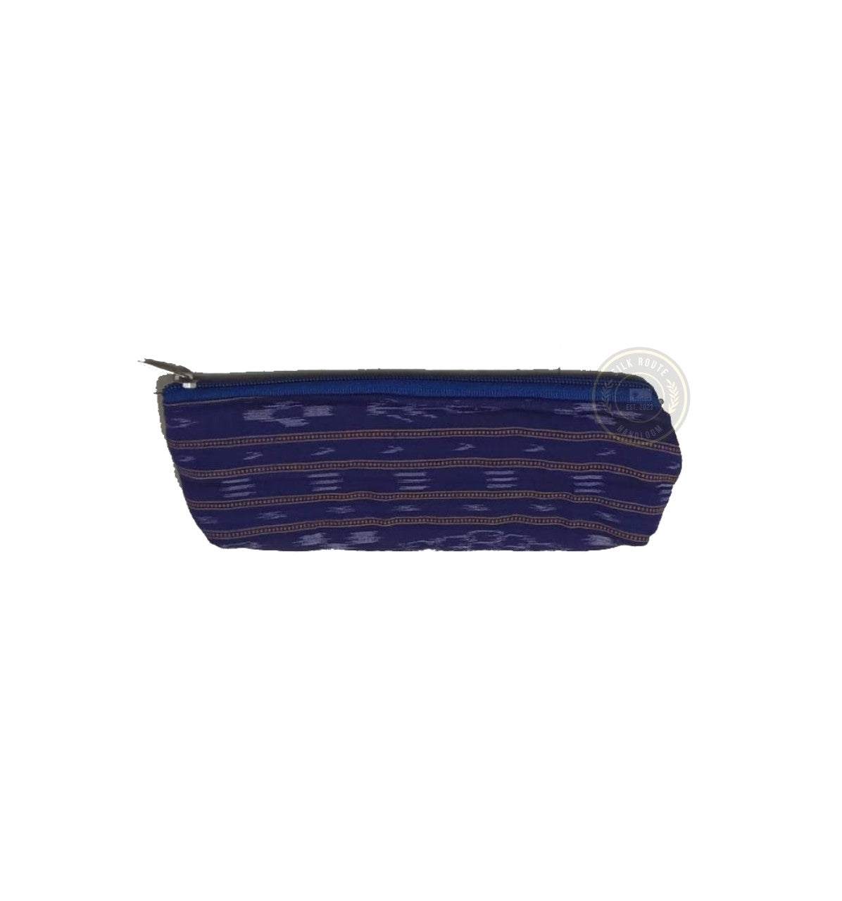 Buy Odisha handloom ikat pure cotton handmade pouch for makeup, travel, and accessories.