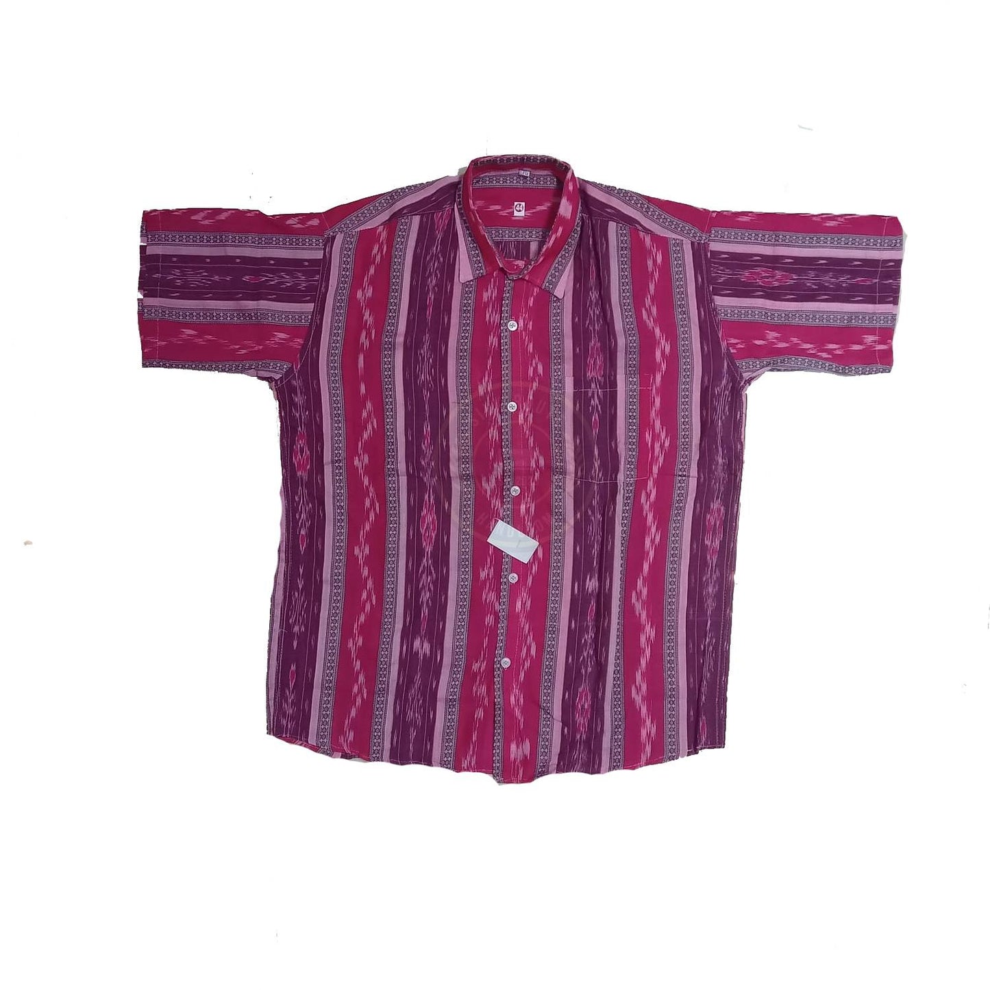 Buy Men's Pure cotton Odisha handloom sambalpuri bandha half shirt
