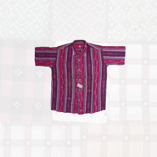 New Collection of Odisha handloom shirt | Sambalpuri Design cotton half Mens shirts