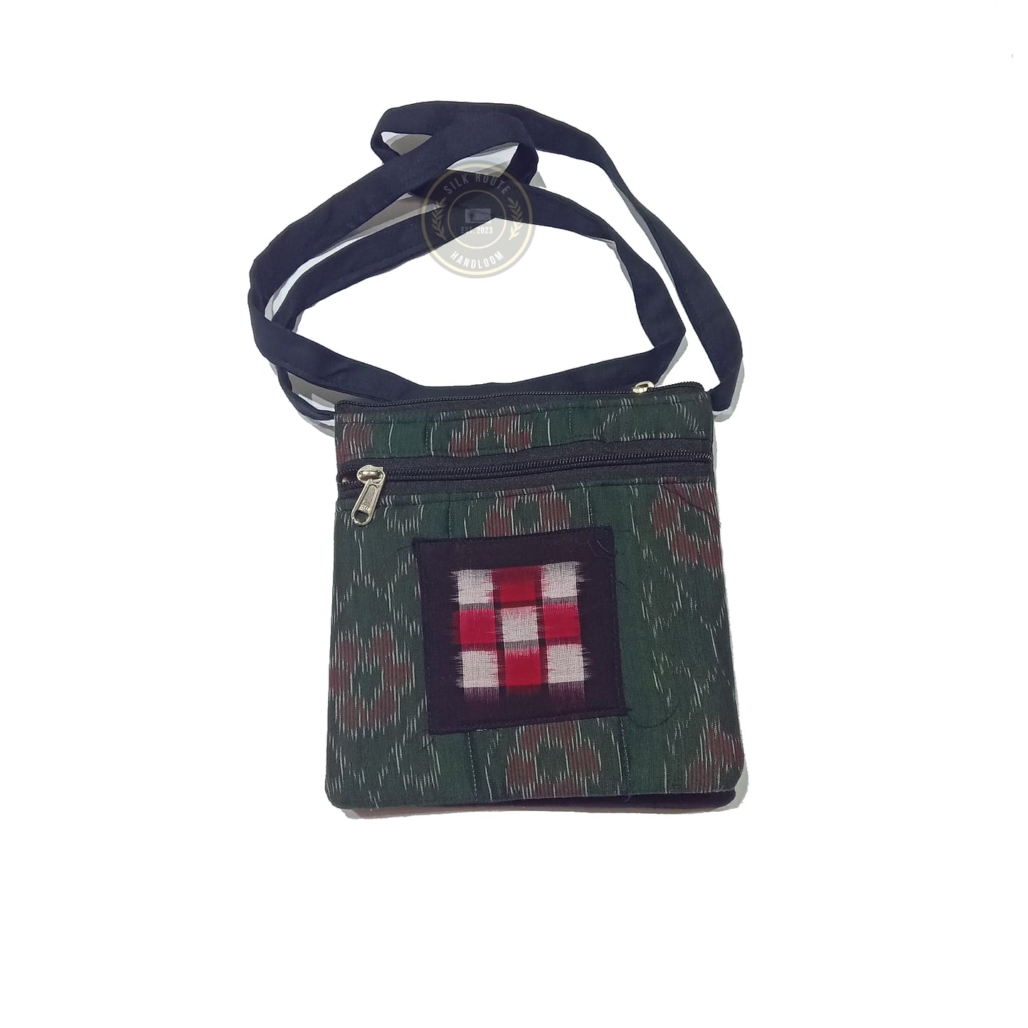 Traditional Handmade Fabric Shoulder Bag for Women with Spacious Storage