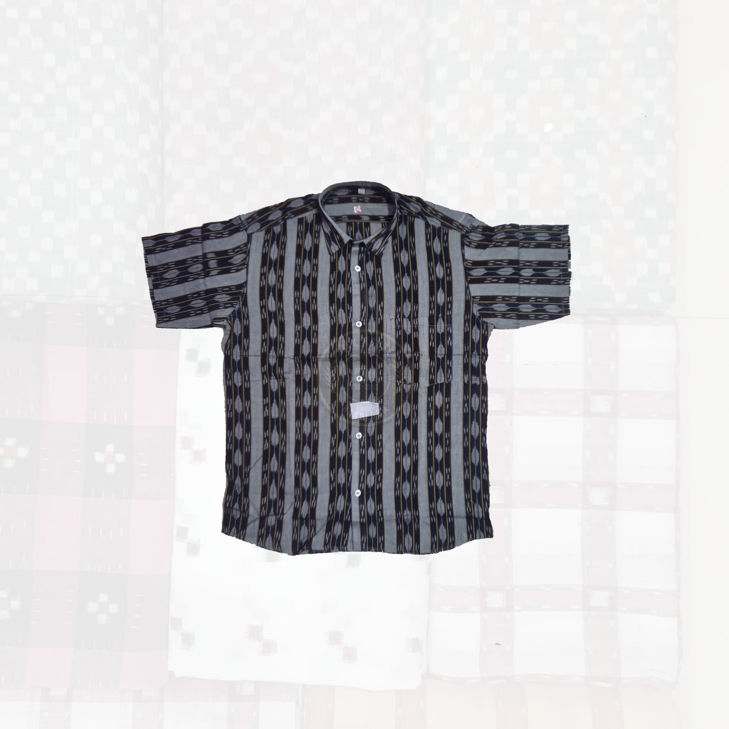 Buy Sambalpuri handloom half shirt from barpali Odisha at reasonable price