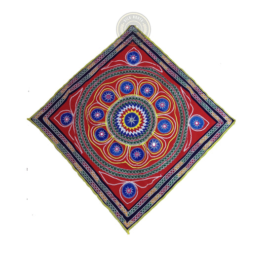 Traditional Odisha Pipili applique handicraft Chandua for temple and puja use