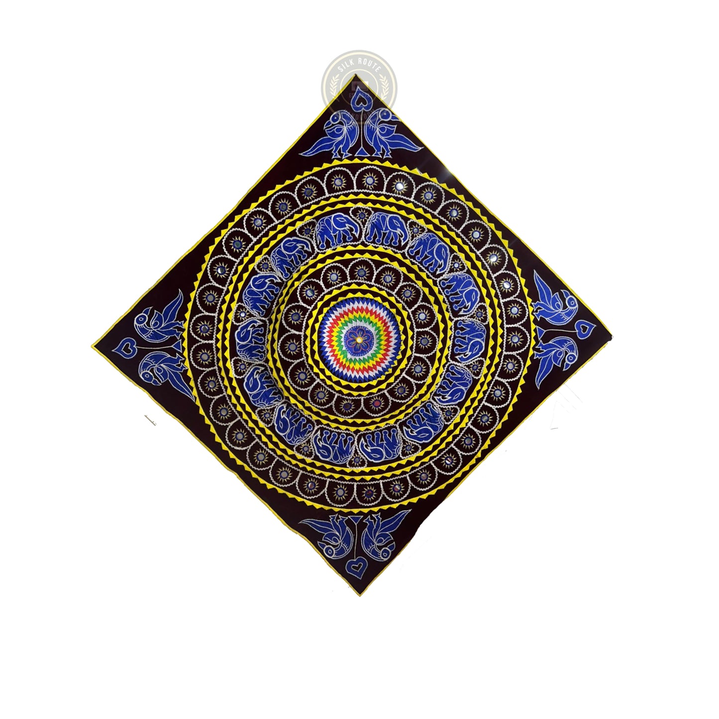 Ethnic Odisha Handcrafted Chandua Applique for Temple, Puja Room and Wall Decor