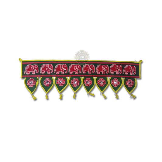 Handmade Ethnic Toran Bandhanwar for Door Hanging and Traditional Interior Decor