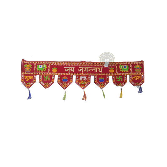 Handcrafted Odisha Pipili applique decorative bandhanwar toran for door and mandir use at affordable price