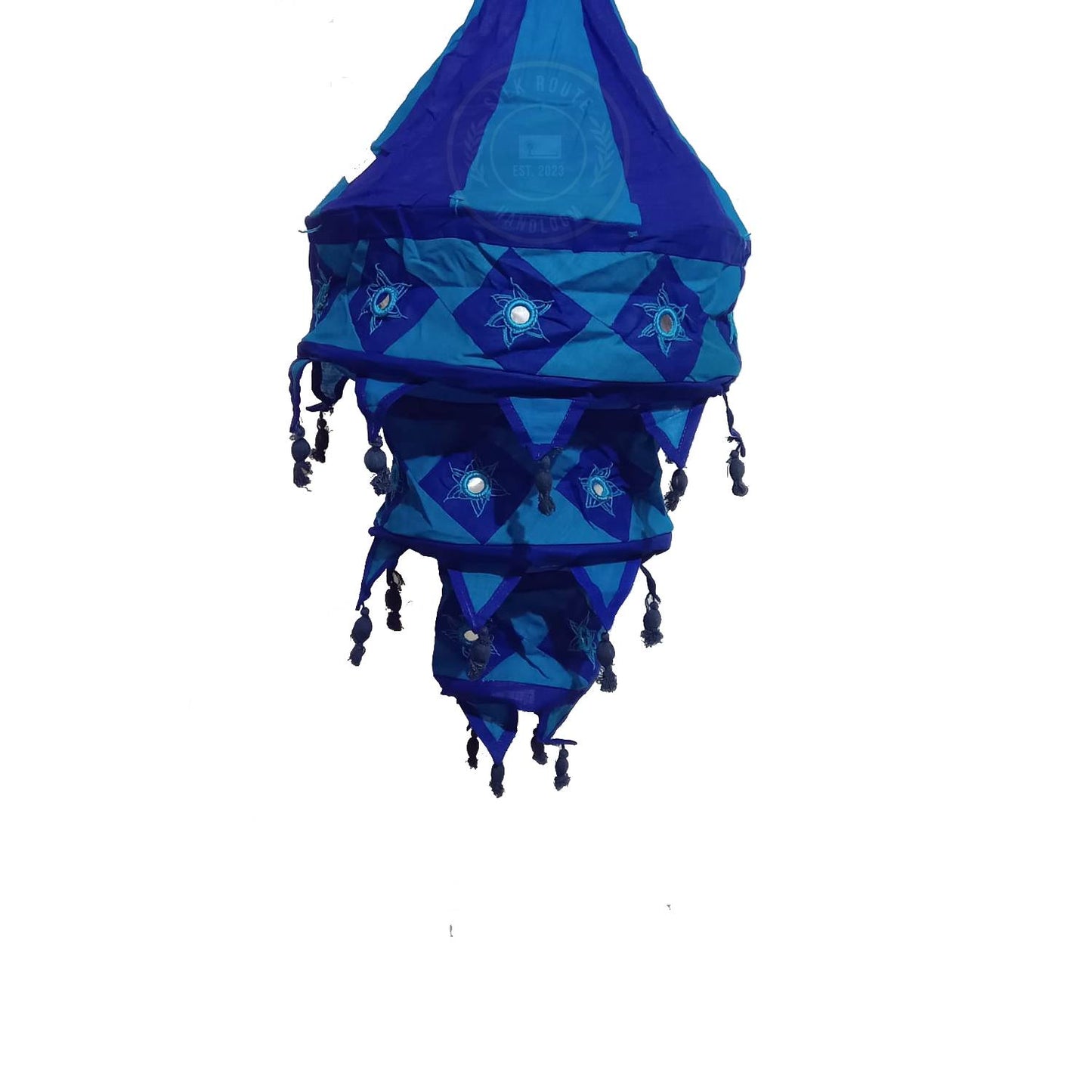 Buy Odisha's best handicraft handmade applique work Lamp from Pipili for Gardern decoration