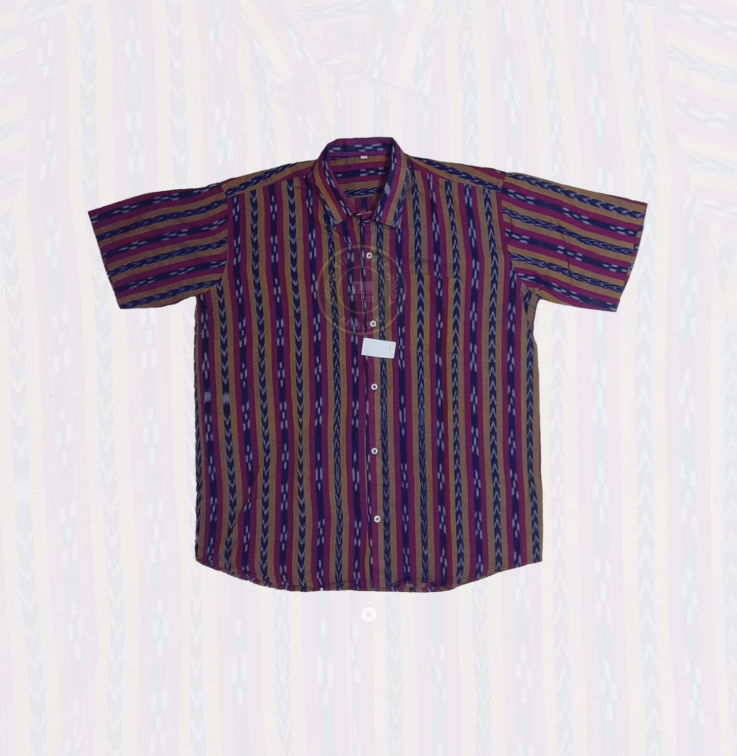 Odisha Handloom Ikat Cotton Shirt for Men for Everyday Wear at best price.