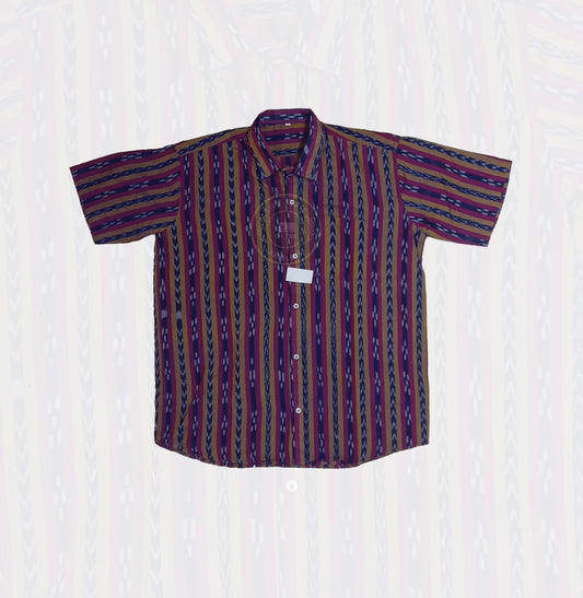 Odisha Handloom Ikat Cotton Shirt for Men for Everyday Wear at best price.
