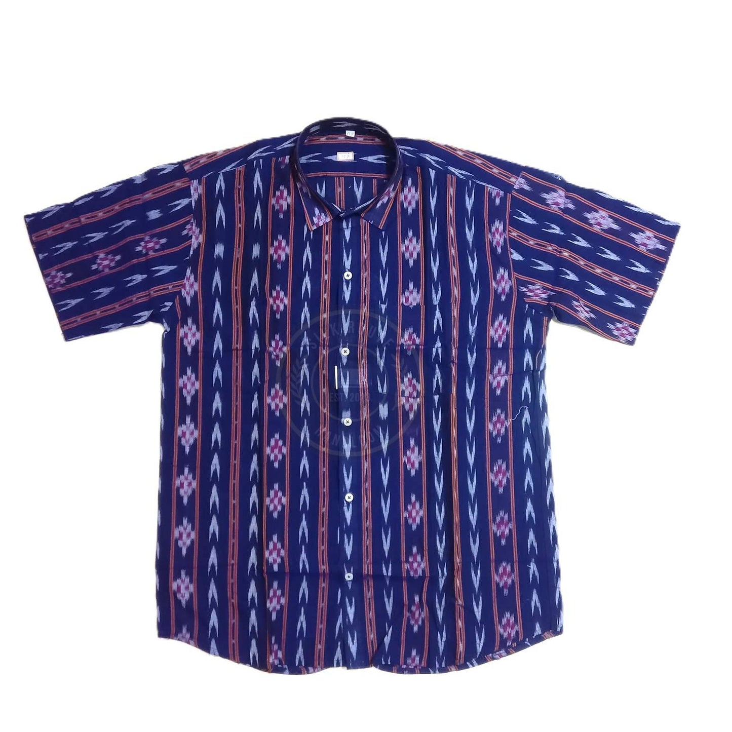Odisha Handloom Pure Cotton Sambalpuri Half Shirt for Men at affordable Price