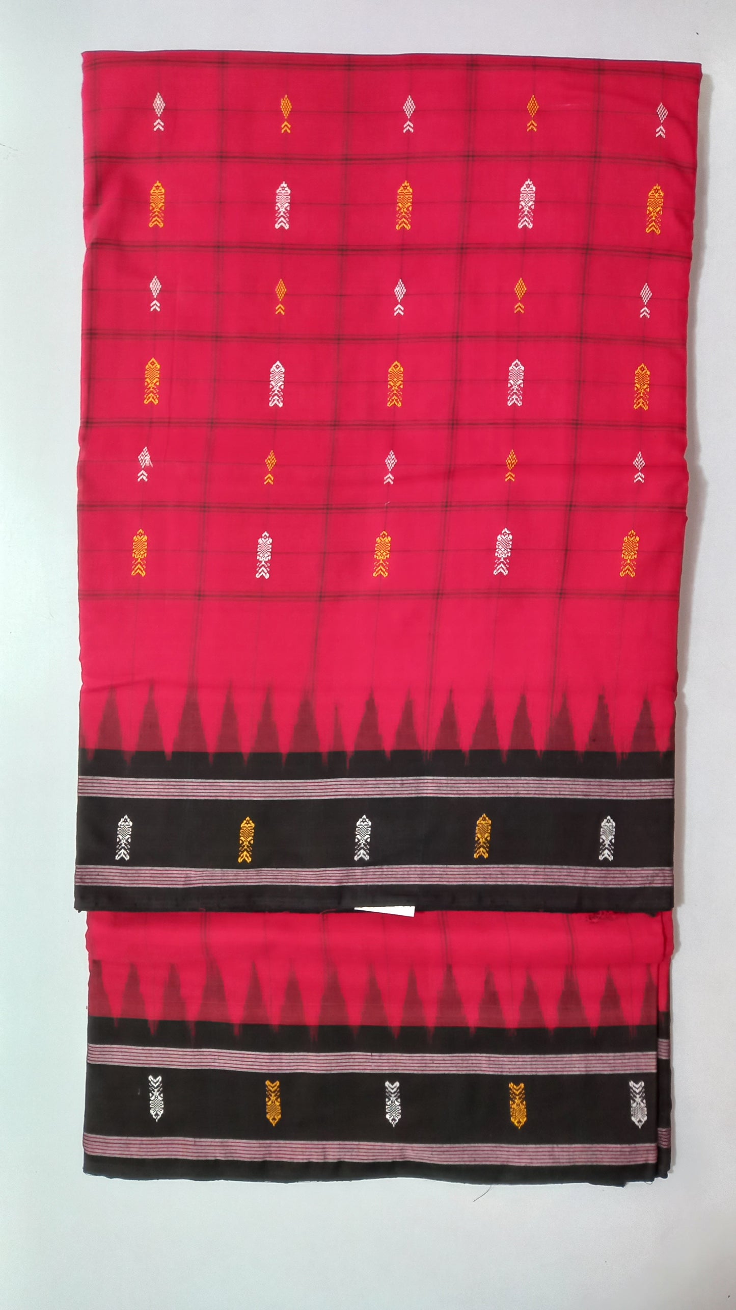 Odisha handloom Pure Cotton Sambalpuri Saree from boudh best for marriage