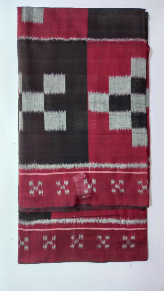 Odisha Famous handloom ikkat bandha pure cotton saree from Nuapatna