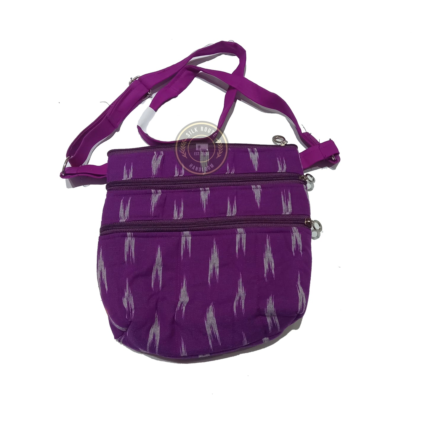 Traditional Odisha Sambalpuri handloom cotton ikat bag for women office and travel needs